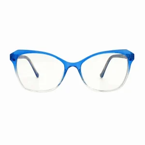 Atria Blue Clip on glasses 1