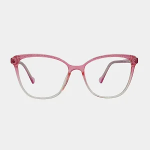 Cassiopeia Pink Clip on Glasses 6