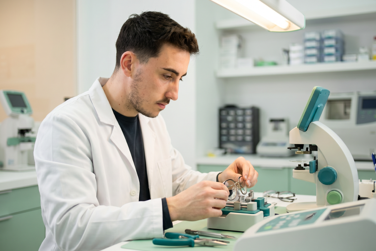 Laboratorio óptico Neuverglasung